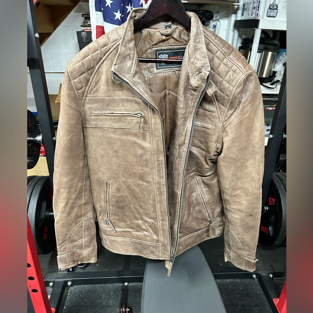 Vance Leather Jacket XL